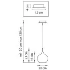 Подвес Lightstar 803048 PENTOLA