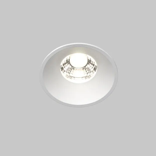 Встраиваемый светильник Maytoni DL058-7W4K-W Round