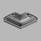 Угол профиля для натяжного потолока Denkirs TR3031-AL SOLID PROFI