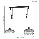 Подвесной светильник Eglo 43438 WINKWORTH