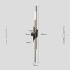 Бра TINUS BEND Размер L. Цвет черный Lampatron 8975-25408