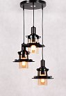 Подвесной светильник Lumina Deco LDP 11328 B-3 BK Capri