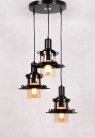 Подвесной светильник Lumina Deco LDP 11328 B-3 BK Capri