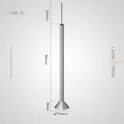 Подвесной светильник RANDOR Размер L. Цвет серебро матовое. 3500K Lampatron 8682-24303