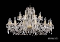 Подвесная люстра Bohemia 1402/16+8/360/G 1402 Gold