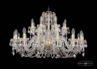 Подвесная люстра Bohemia 1402/16+8/360/G 1402 Gold