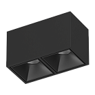 Накладной светодиодный светильник Ledron KUBING 2 Black TRIAC 4000K