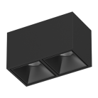 Накладной светодиодный светильник Ledron KUBING 2 Black TRIAC 4000K