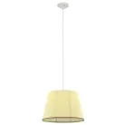 Подвесной светильник патина с кремовым абажуром Citilux CL402023 Вена