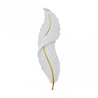 Настенный светодиодный светильник в виде пера птицы Arte Milano 268101/D160/H630/19W/3-6K Wh AM
