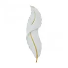 Настенный светодиодный светильник в виде пера птицы Arte Milano 268101/D160/H630/19W/3-6K Wh AM
