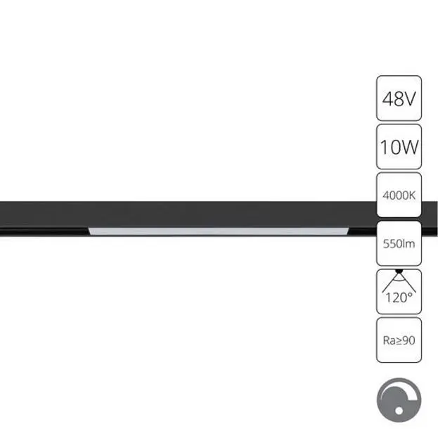 Трековый светильник Arte Lamp A4682PL-1BK LINEA Трековый светильник Arte Lamp A4682PL-1BK LINEA