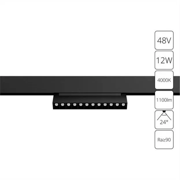 Трековый светильник Arte Lamp A4668PL-1BK LINEA Трековый светильник Arte Lamp A4668PL-1BK LINEA