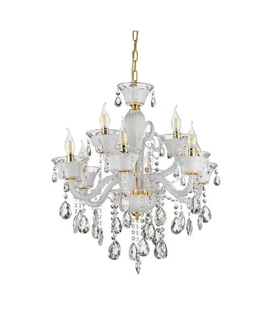 Подвесная люстра Lumina Deco LDP 7028-6+3 WT Eliza Подвесная люстра Lumina Deco LDP 7028-6+3 WT Eliza