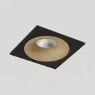 Встраиваемый светодиодный светильник Ledron LOFT SQ Black Wooden TRIAC 4000K