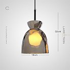 Подвесной светильник OMG GLASS COIL Тип С Lampatron 8730-24501