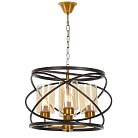 Подвесной светильник Lumina Deco LDP 8004-4 BK+MD