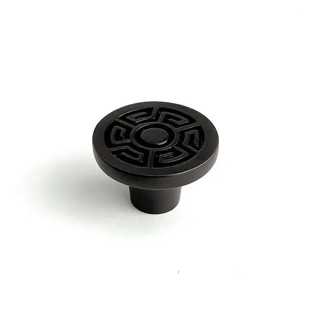 Ручка-кнопка Delight Collection MOS002 black MOS001