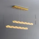 Реечный, рядный светильник LEONOR DUO LONG Размер M Lampatron leonor-duo-long-m 7406-20465