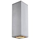 Светильник настенный UP/DOWN2x 50W, матированный алюминий SLV 1000329 THEO