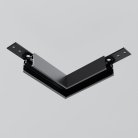 Коннектор угловой накладной низкопрофильный Maytoni Technical TRAM034CL-41B Exility