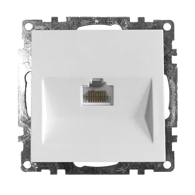 Розетка компьютерная 1-местная STEKKER 39305 RJ-45 (механизм) GLS00-7107-01 Катрин, белый Розетка компьютерная 1-местная STEKKER 39305 RJ-45 (механизм) GLS00-7107-01 Катрин, белый