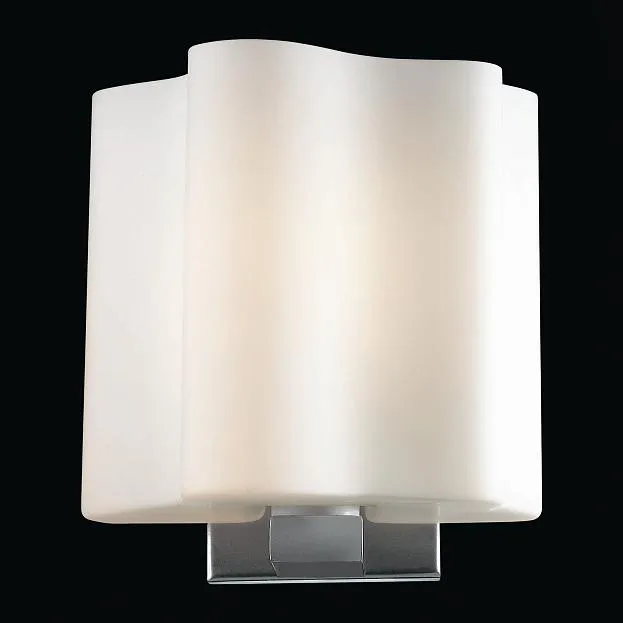 Бра Серебристый/Белый E14 1*40W ST Luce SL116.051.01 Onde