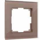 Рамка на 1 пост Werkel W0011142 (латте, стекло) a058818
