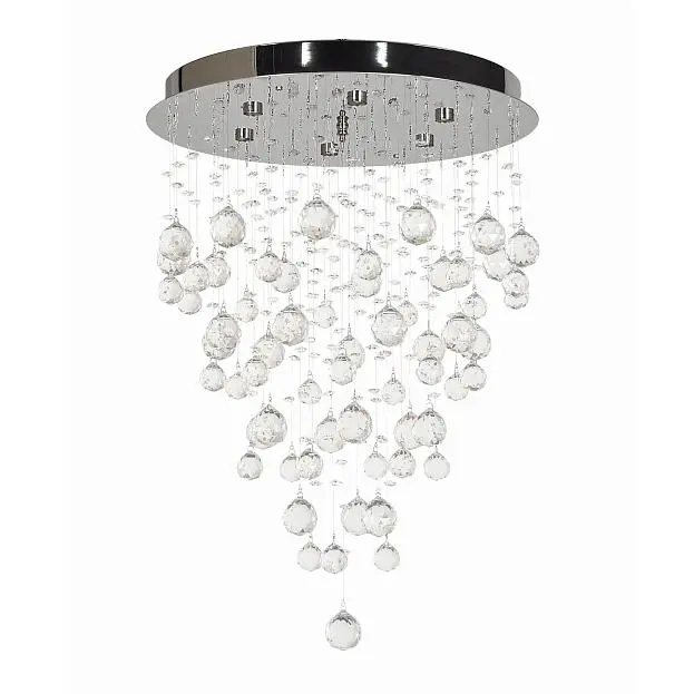 Каскадная люстра Arti Lampadari Flusso H 1.4.45.615 N Каскадная люстра Arti Lampadari Flusso H 1.4.45.615 N