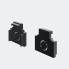 Заглушки для встраиваемого низкопрофильного шинопровода 2шт. Maytoni TRAM034EC-42B Exility