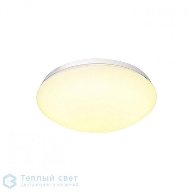 1002020 SLV LIPSY 30 DOME светильник накладной IP44 15Вт 3000К/4000K, 1450лм/1600лм, белый