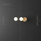 Бра SVALE 2 лампы Lampatron svale-2 6011-15995