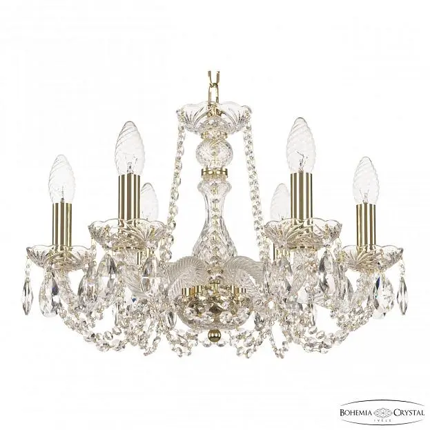 Люстра хрустальная Bohemia Ivele Crystal  119/6/165 G