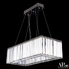 Люстра светодиодная хрустальная APL LED SH11.74.A.Gd.4000 Sicilia