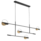 Люстра Bolia Leaves Pendant Black 144122-22 ImperiumLoft