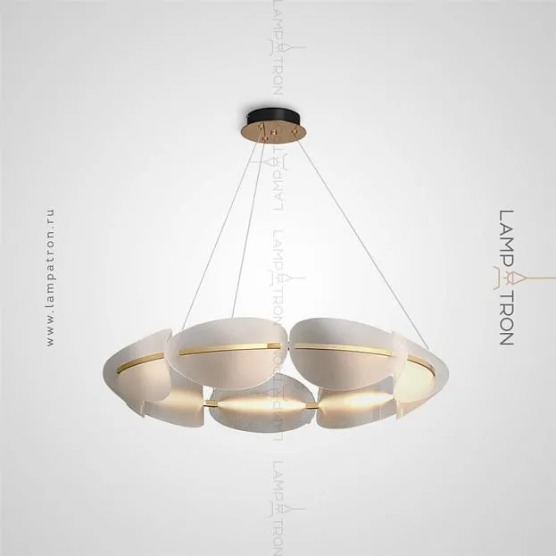 Кольцевая люстра KEARNEY 6 плафонов. Цвет белый. Lampatron f-kearney01 3883-9691 Кольцевая люстра KEARNEY 6 плафонов. Цвет белый. Lampatron f-kearney01 3883-9691