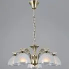 Подвесная люстра ILLUMICO IL0723-5PSQ-24 AB SPICA