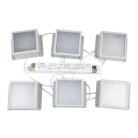 Точечный светильник Uniel ULP-0808 42W/4000К IP40 GRILYATO WHITE KIT06 Grilyato Mini