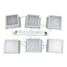 Точечный светильник Uniel ULP-0808 42W/4000К IP40 GRILYATO WHITE KIT06 Grilyato Mini