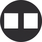 Накладка 2-я для розеток RJ45,TV,SAT, матовый шоколад, Donel DO86942 D16