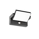 Уличный настенный светильник Ideal Lux 287713 SWIPE AP SENSOR ANTRACITE