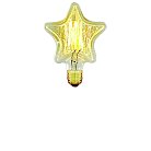 Лампа накаливания Loft It 2740-S E27 40W звезда прозрачная Edison Bulb