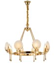 Подвесная люстра Lumina Deco LDP 8010-8 F.GD Montego