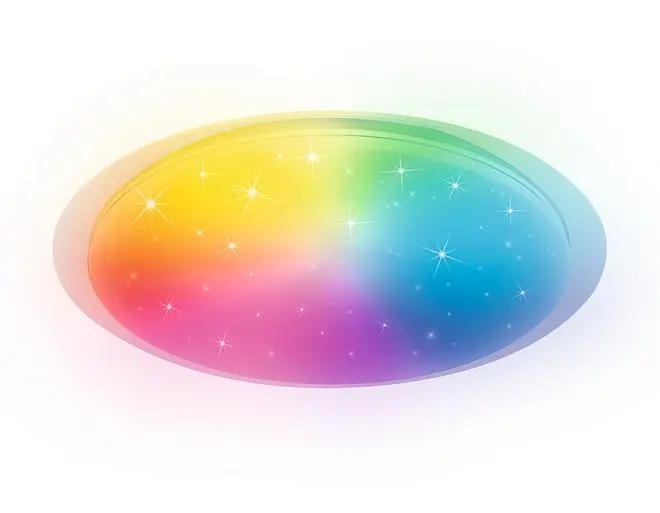 Светодиодный светильник c подсветкой RGB Ambrella light FF470 Dance Светодиодный светильник c подсветкой RGB Ambrella light FF470 Dance