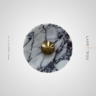 Бра TERKEL Размер M. Цвет бело-черный Lampatron f-terkel-bw-gold-m 8686-24309