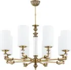 Потолочная люстра Kutek MER-ZW-8(P) Merano-szklany Klosz