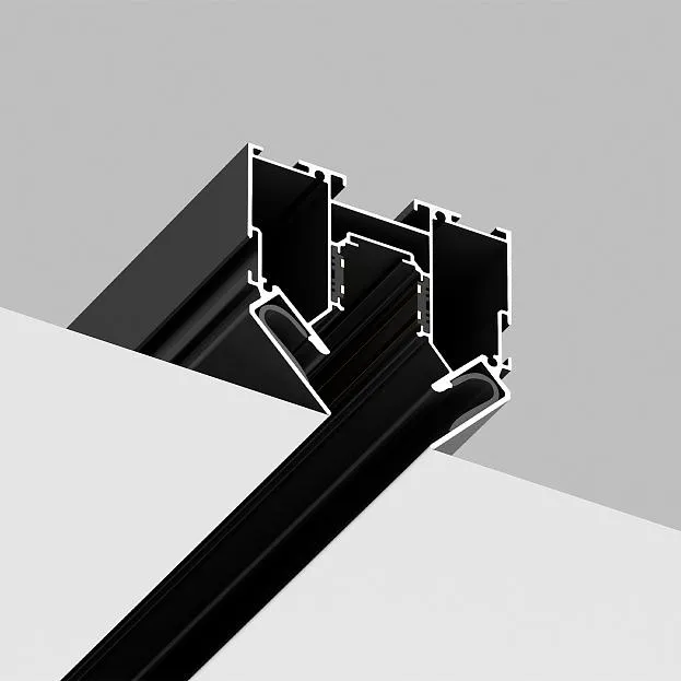 Встраиваемый магнитный трек в натяжной ПВХ потолок 3 м Crystal Lux CLT 0.134 01 L3000 BL SPACE