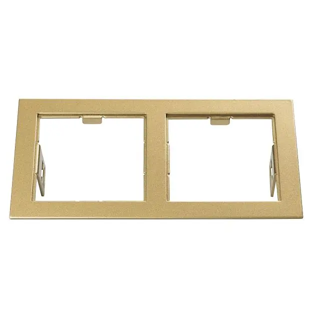 Рамка Lightstar 214523 DOMINO Double QUADRO MR16 ЗОЛОТО Рамка Lightstar 214523 DOMINO Double QUADRO MR16 ЗОЛОТО