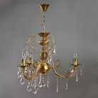 Подвесная люстра Ambiente 8888/3 AB New Leaf