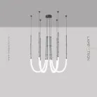 Люстра ALRIK CH Цвет Черный. Теплый свет Lampatron alrik-ch-black-warm 7734-21714